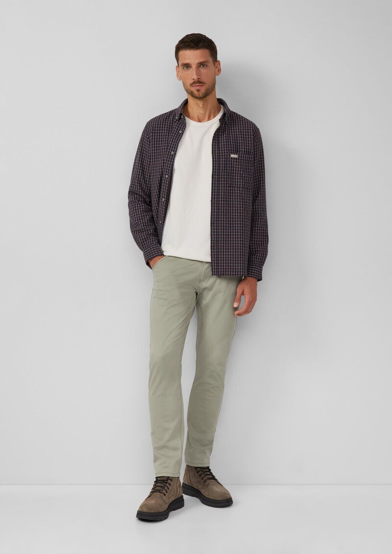 Softes Longsleeve mit Crew Neck und Logo-Patch