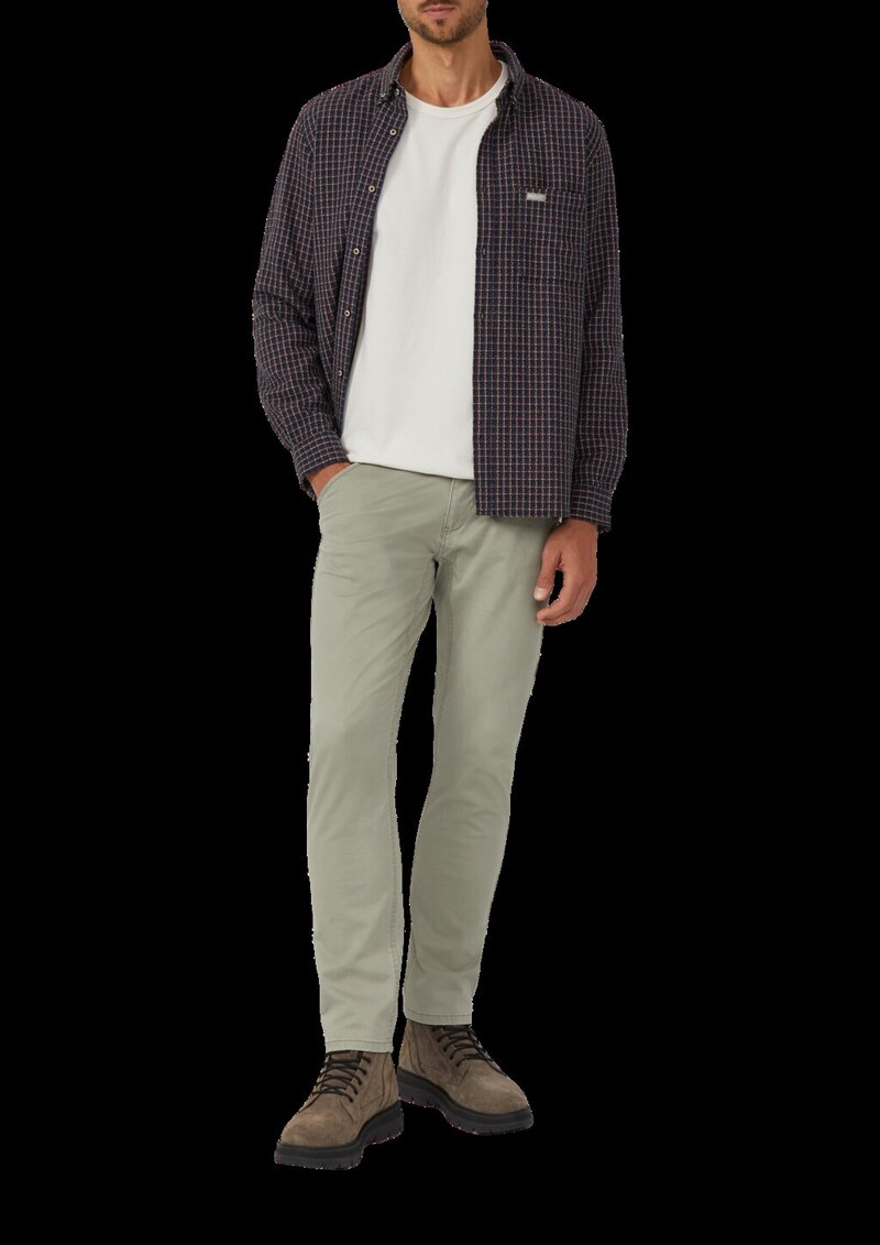 Softes Longsleeve mit Crew Neck und Logo-Patch