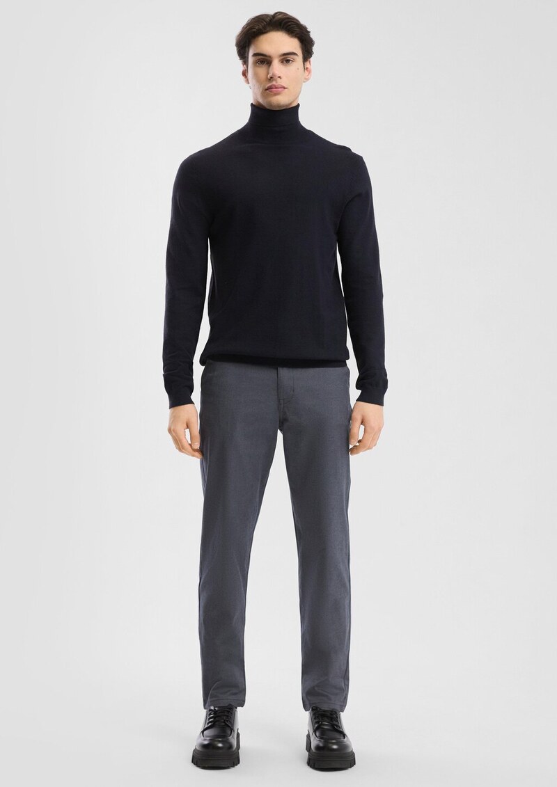 Chino aus zweifarbigem Oxfordgewebe