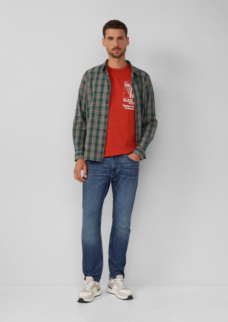 Softes Baumwoll-T-Shirt mit Artwork