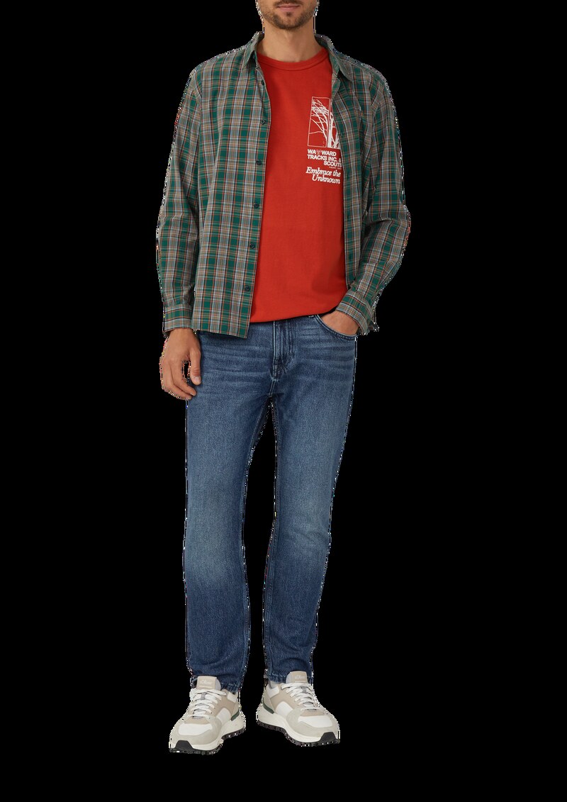 Softes Baumwoll-T-Shirt mit Artwork