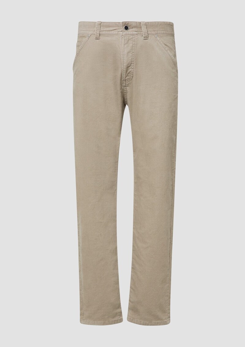 Cordhose im Regular Fit aus Baumwollstretch