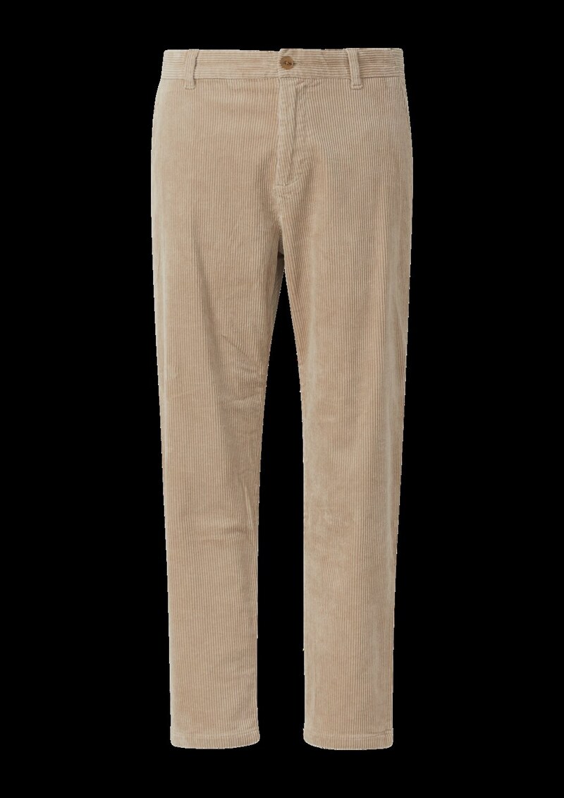 Detroit: Cordhose im Relaxed Fit mit Elastikbund