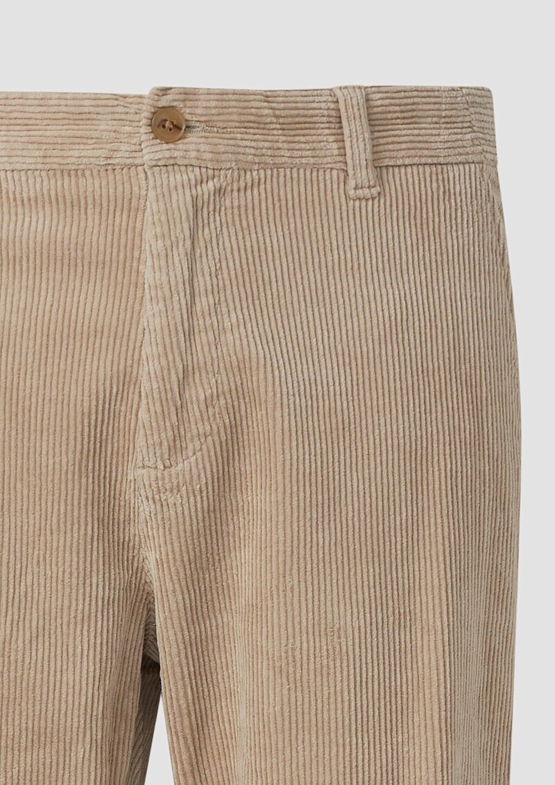 Detroit: Cordhose im Relaxed Fit mit Elastikbund