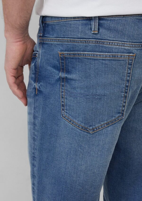 Leichte Jeans-Bermuda / Regular Fit / Mid Rise