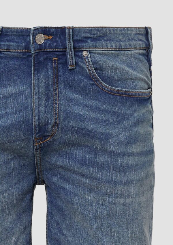 Leichte Jeans-Bermuda / Regular Fit / Mid Rise