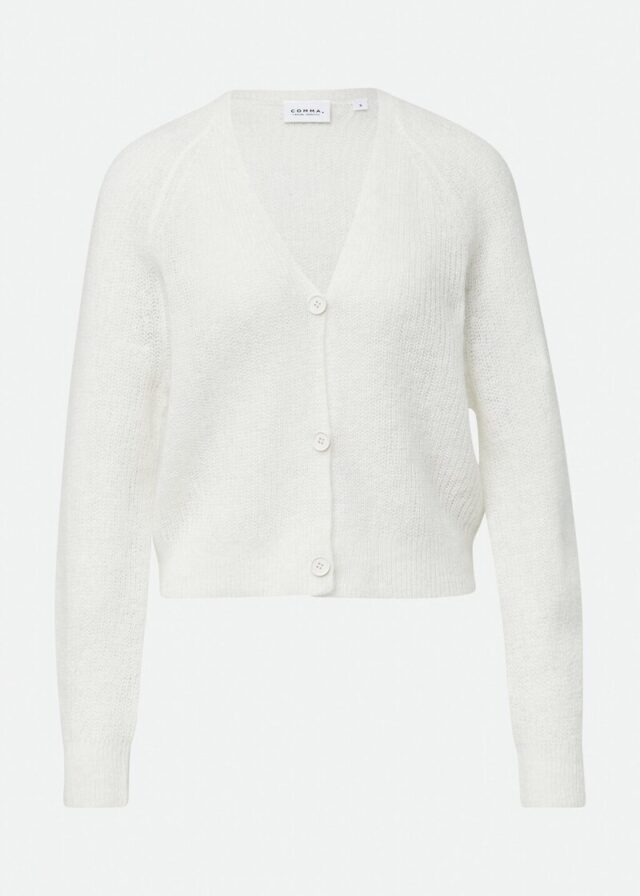 Strickcardigan aus Alpakamix