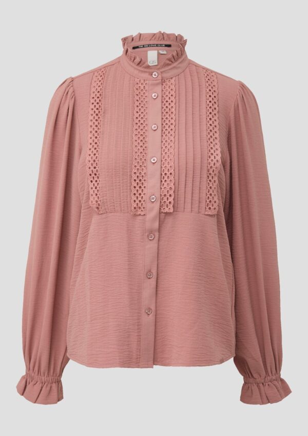 Feminine Bluse mit Spitze