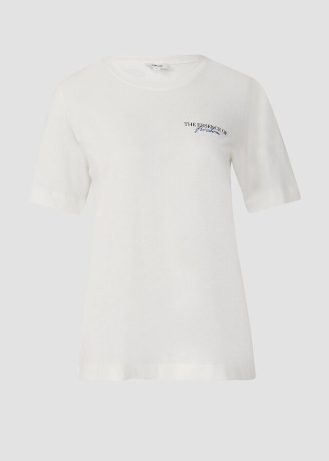 T-Shirt im Relaxed Fit mit Front- und Rückenprint