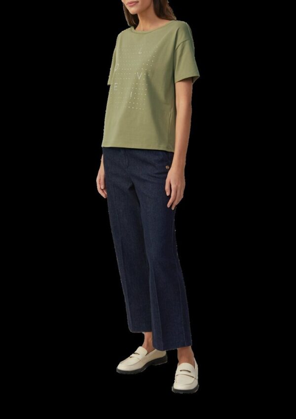 T-Shirt mit Glitzer-Artwork