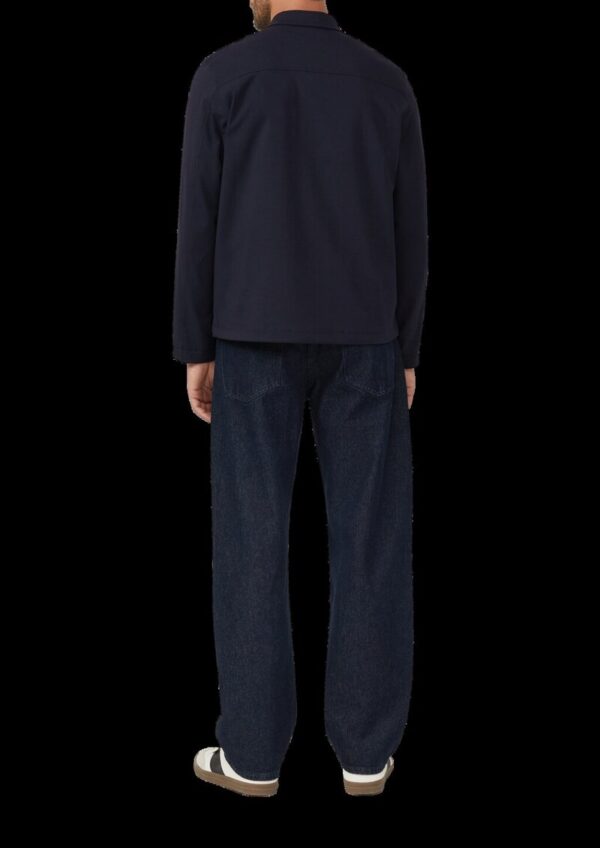 Leichtes Overshirt aus Stretchgewebe