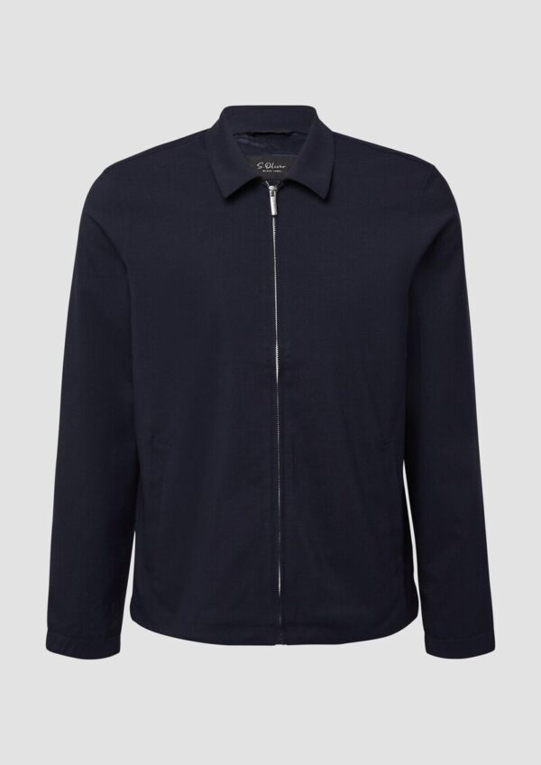 Leichtes Overshirt aus Stretchgewebe