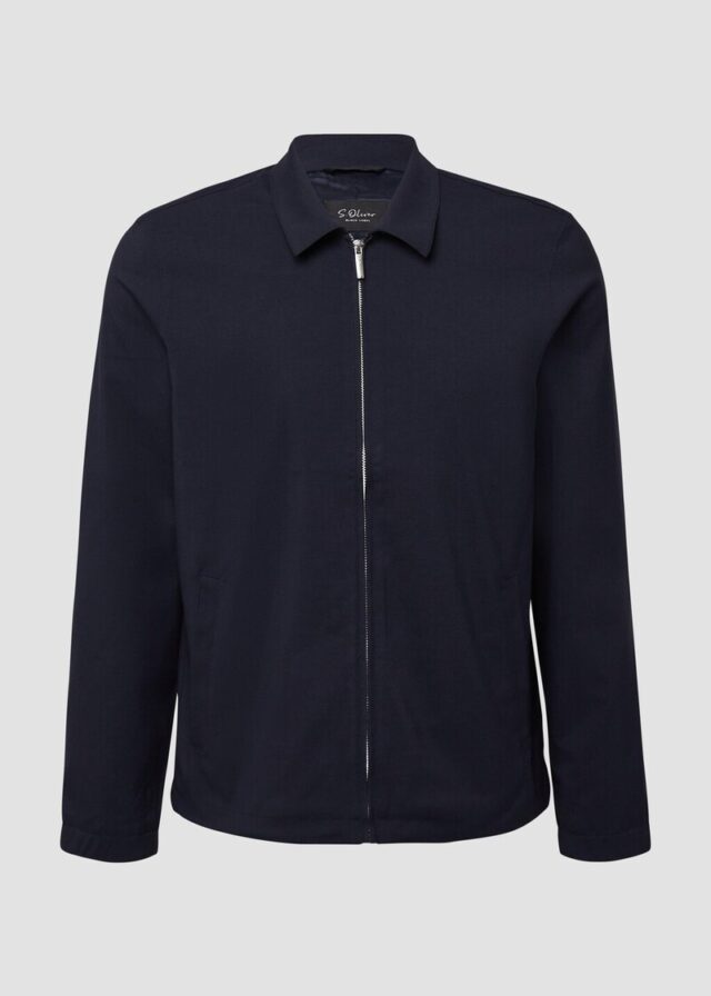 Leichtes Overshirt aus Stretchgewebe