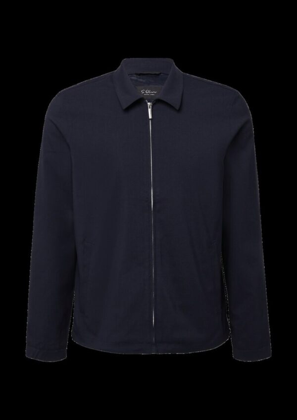 Leichtes Overshirt aus Stretchgewebe