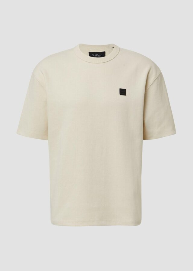 T-Shirt im Relaxed Fit aus Interlockjersey