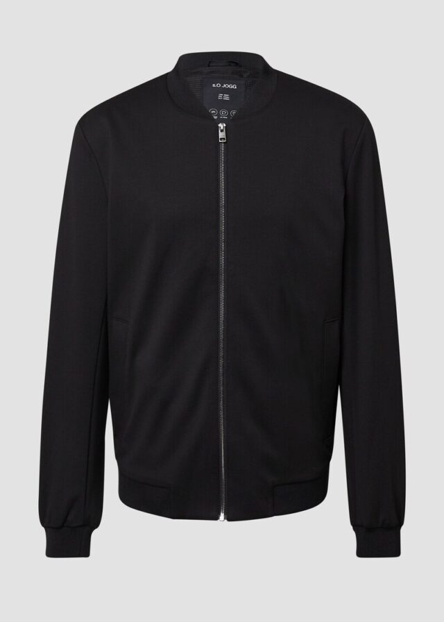 s.O JOGG: Bomberjacke aus Interlock-Jersey