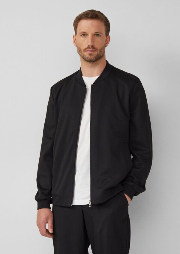 s.O JOGG: Bomberjacke aus Interlock-Jersey