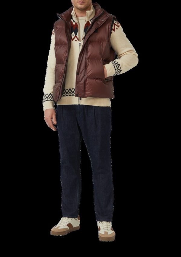 Strickjacke aus Wollmix im Norweger-Stil