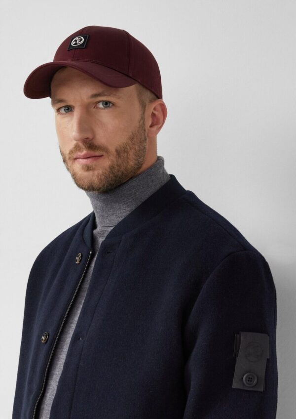 Kappe aus Twill mit Logo-Patch