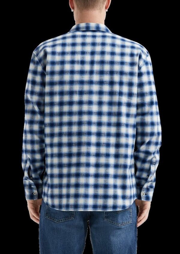 Regular Fit: Kariertes Flanellhemd