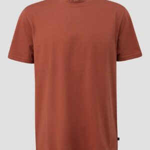 Basic Rundhals T-Shirt mit Logo-Druck