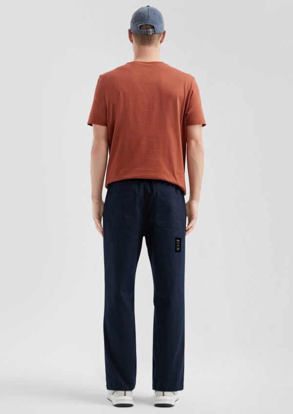 Gewaschene Jogger aus Heavy Twill
