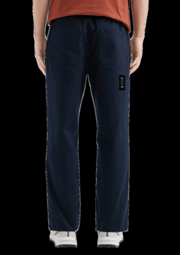 Gewaschene Jogger aus Heavy Twill