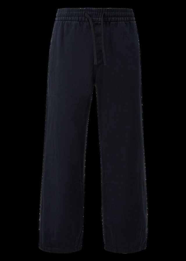 Gewaschene Jogger aus Heavy Twill