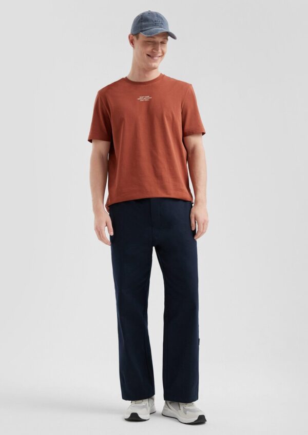Gewaschene Jogger aus Heavy Twill