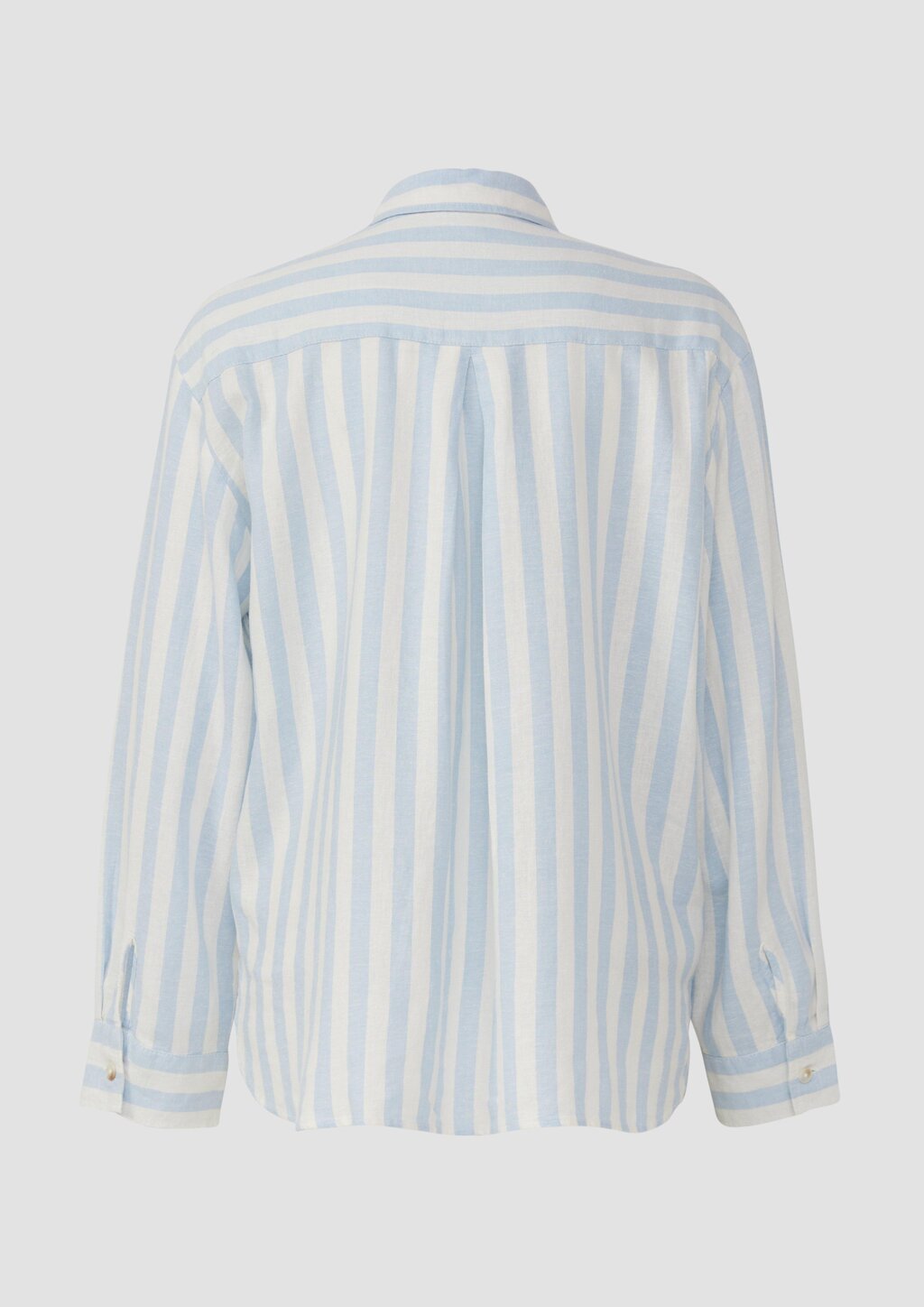 Hemdbluse aus Leinenmix im Relaxed Fit