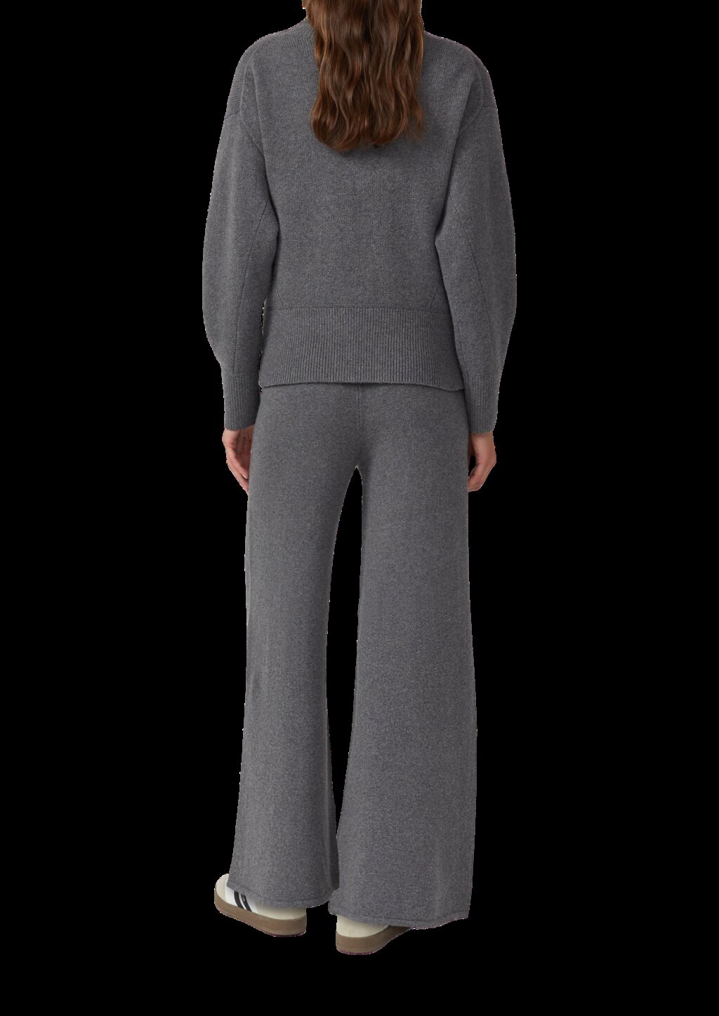 Weicher Pullover mit Stehkragen