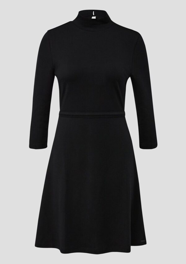 Tailliertes Kleid aus Interlockjersey