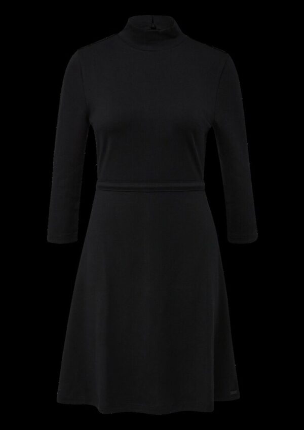 Tailliertes Kleid aus Interlockjersey