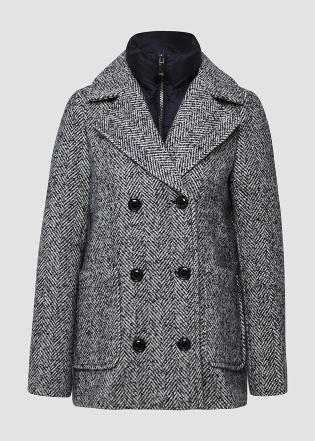 Cabanjacke mit herausnehmbarem Steppeinsatz