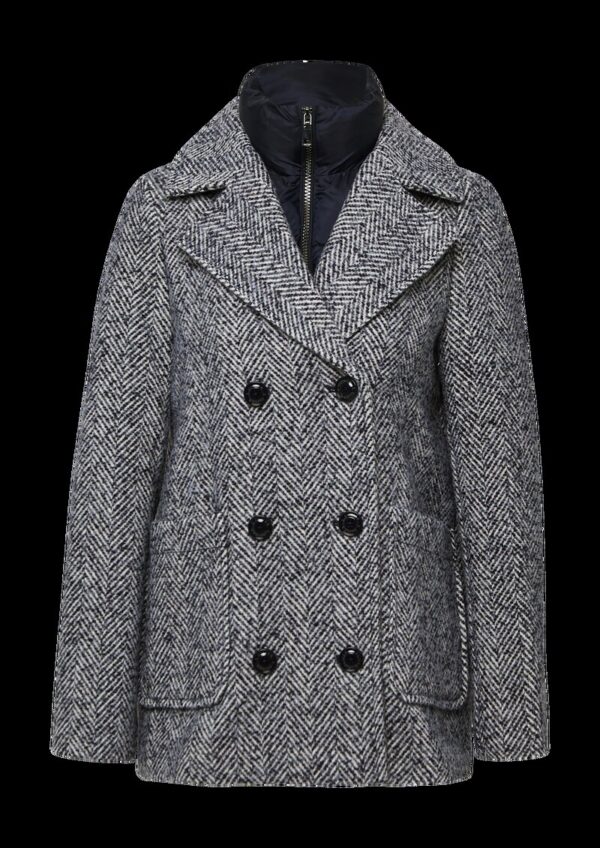 Cabanjacke mit herausnehmbarem Steppeinsatz