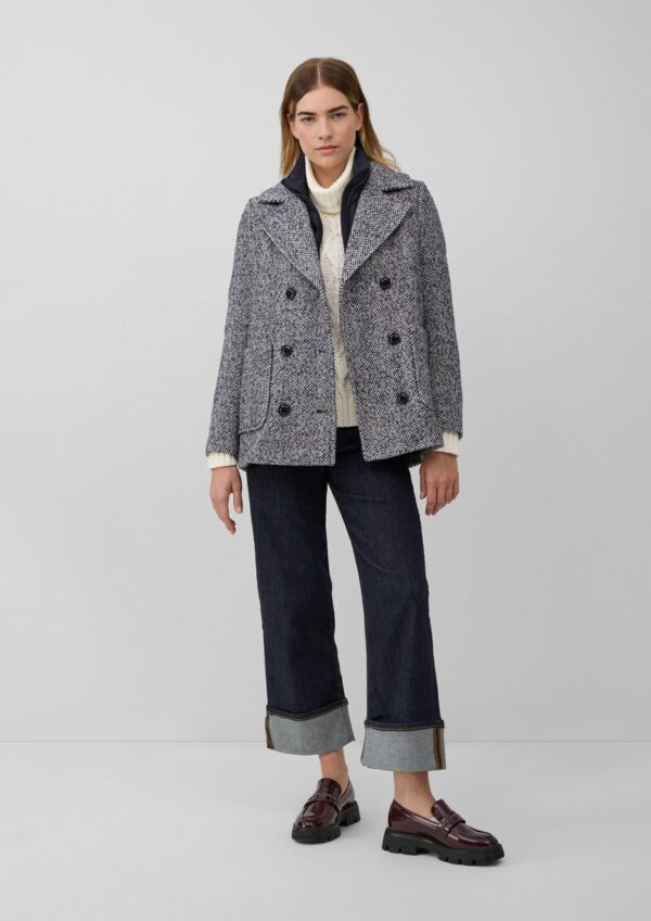 Cabanjacke mit herausnehmbarem Steppeinsatz