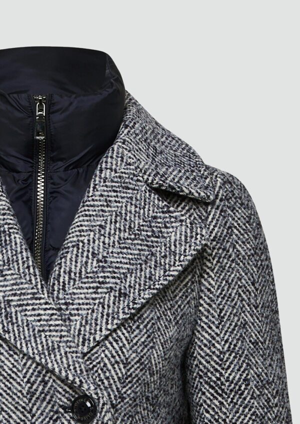 Cabanjacke mit herausnehmbarem Steppeinsatz