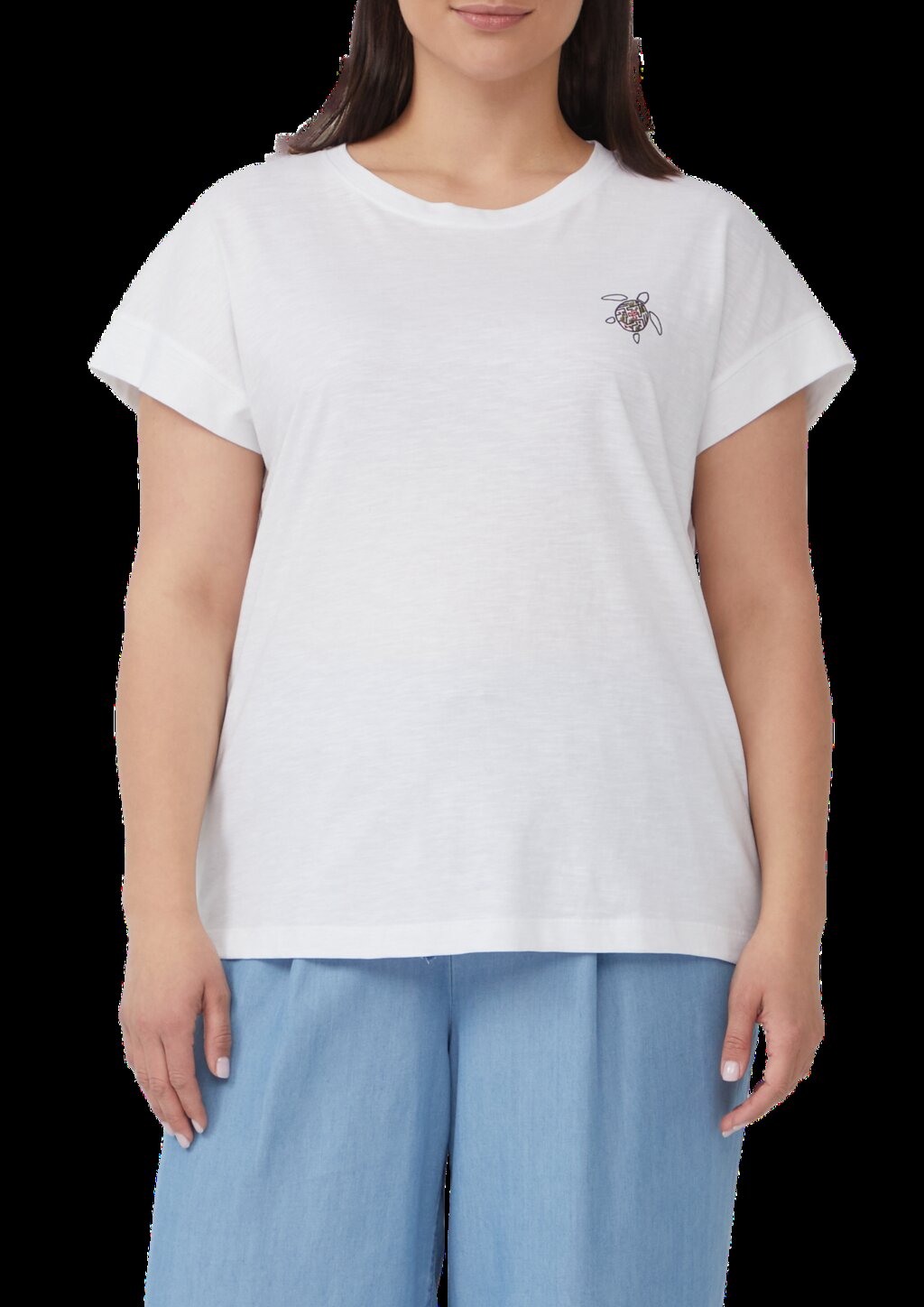 T-Shirt im Relaxed Fit mit kleinem Artwork