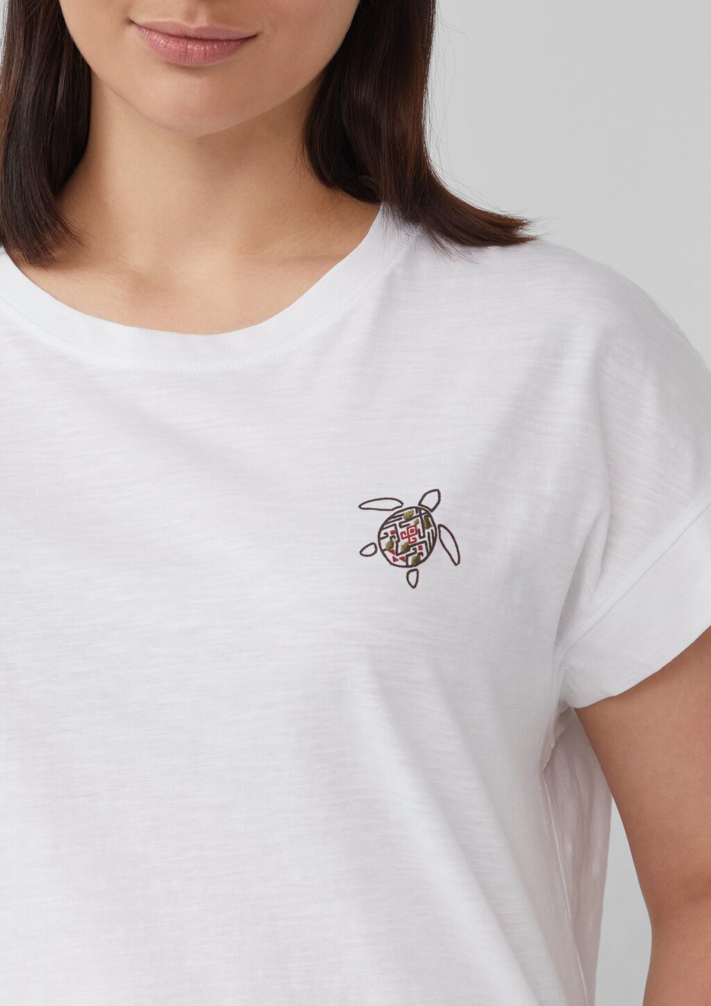 T-Shirt im Relaxed Fit mit kleinem Artwork