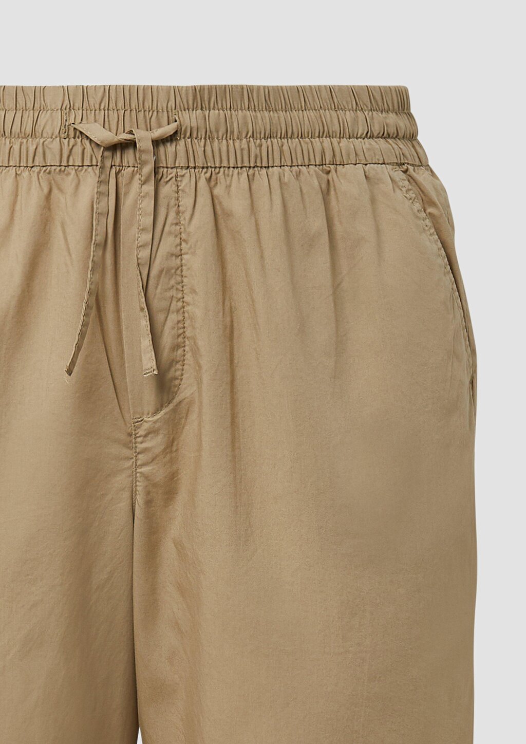 Leichte Culotte aus Baumwollmix im Relaxed Fit