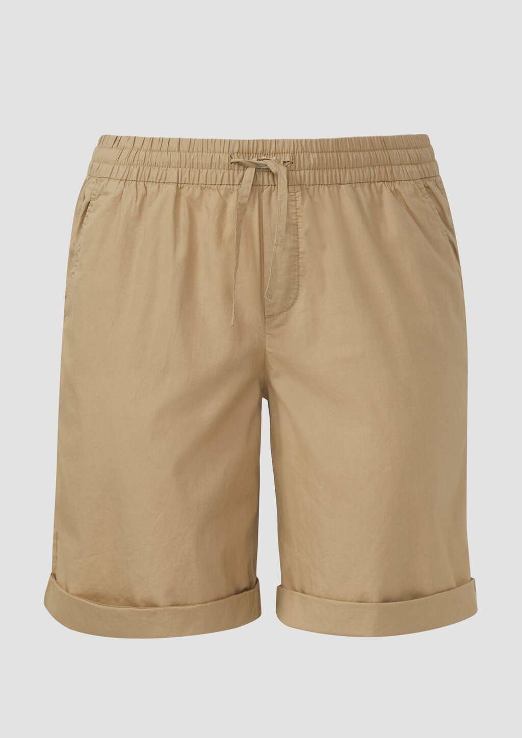 Leichte Shorts aus Baumwollmix im Relaxed Fit