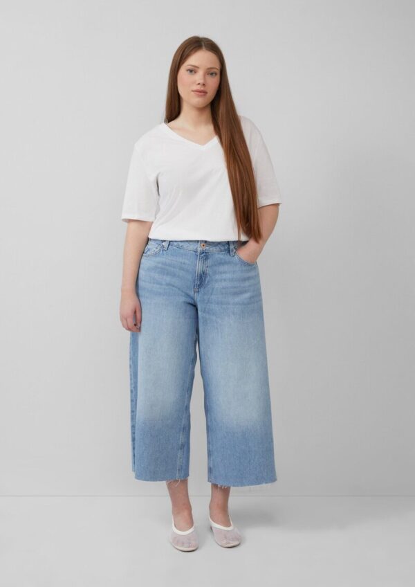 Jeans-Culotte / Slim Fit / High Rise