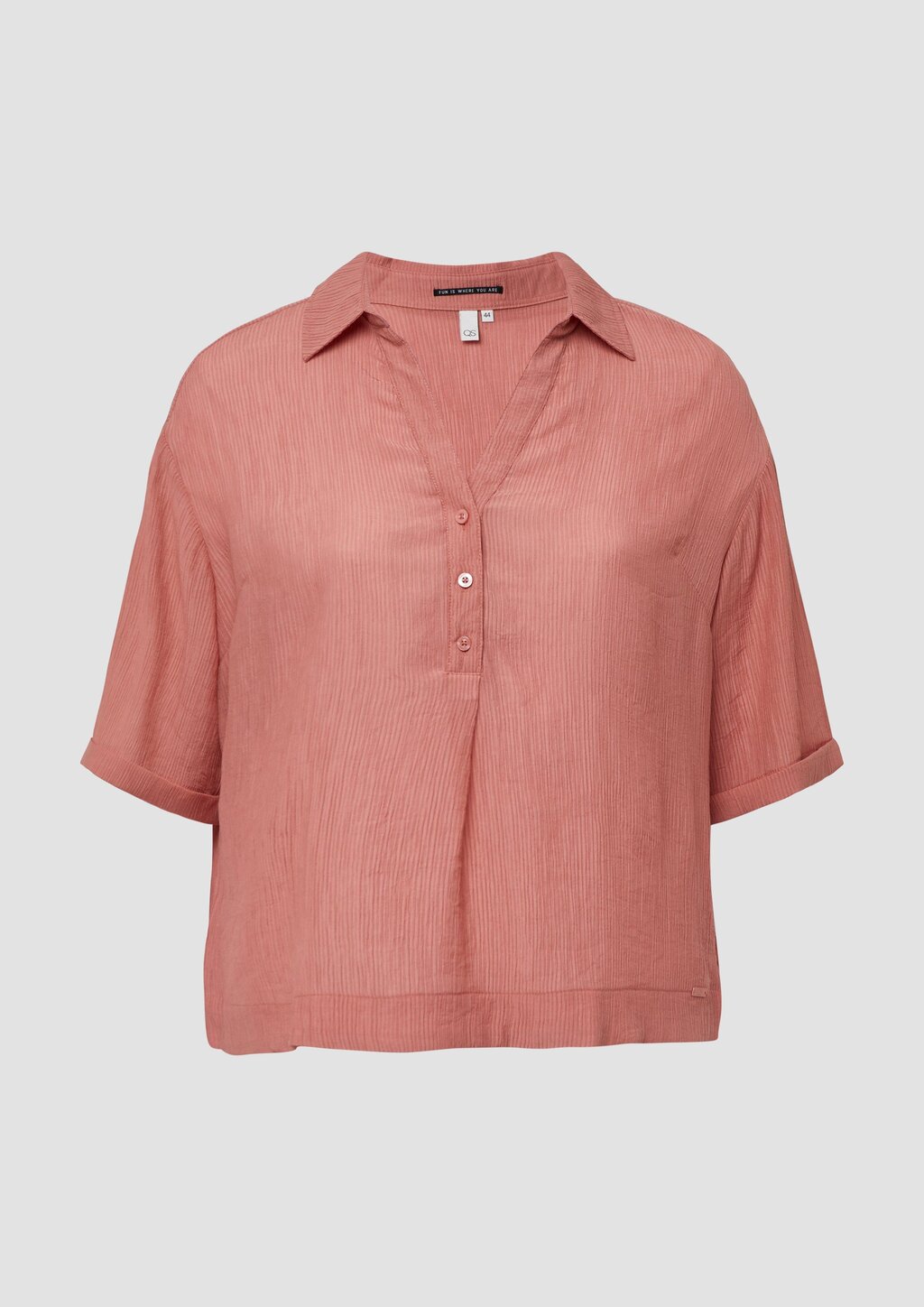 Bluse im Loose Fit mit Wascheffekt