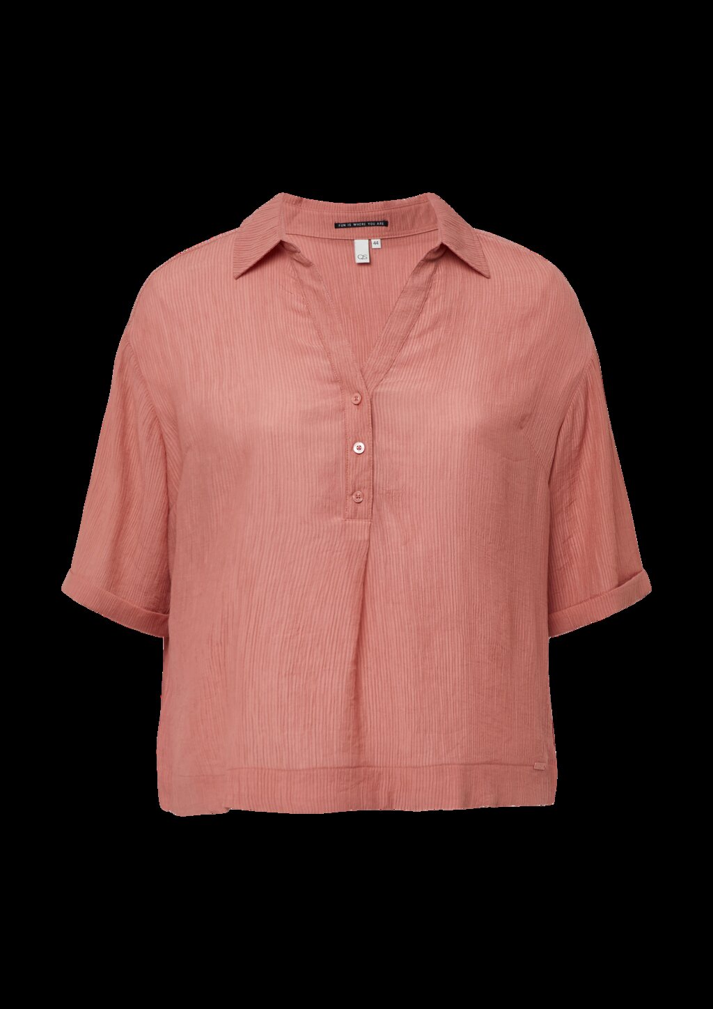 Bluse im Loose Fit mit Wascheffekt