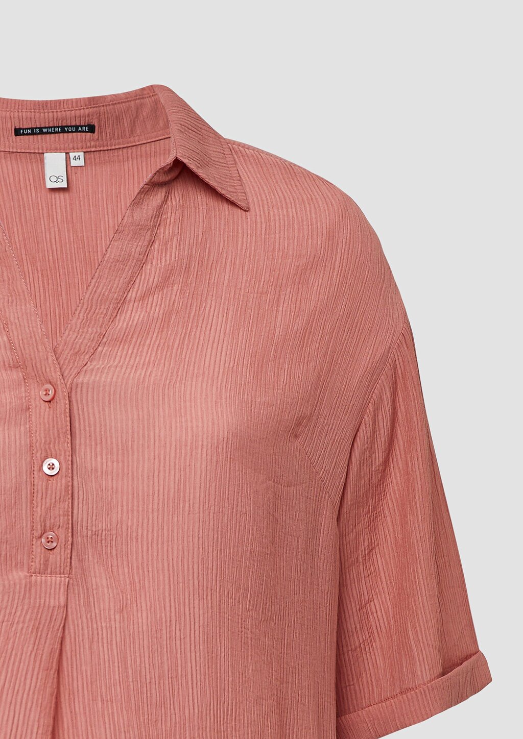 Bluse im Loose Fit mit Wascheffekt