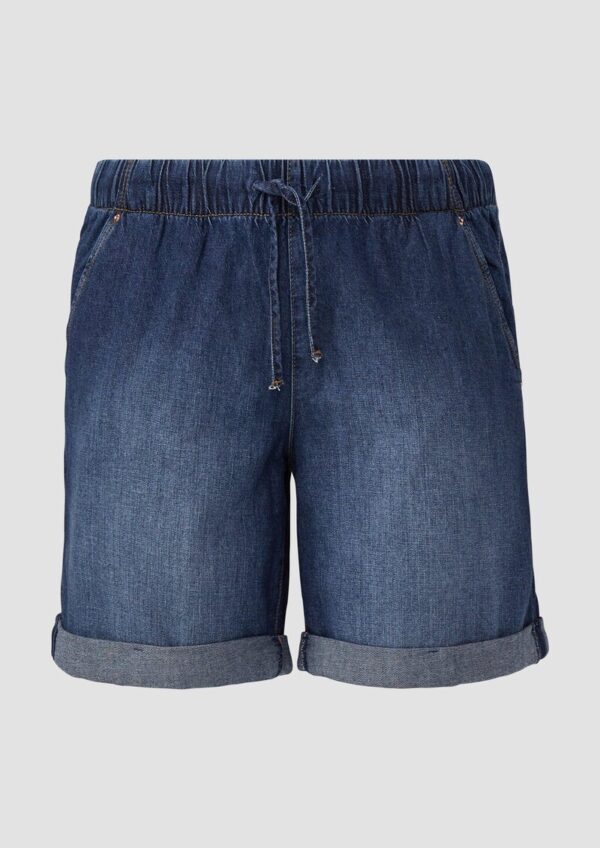 Jeans-Shorts / Comfort Fit / Mid Rise / Elastikbund
