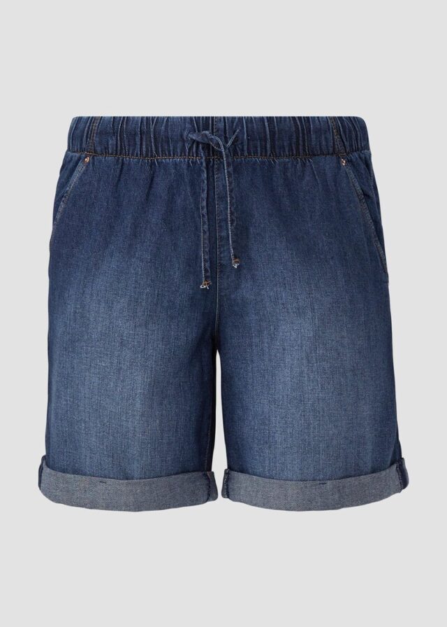 Jeans-Shorts / Comfort Fit / Mid Rise / Elastikbund