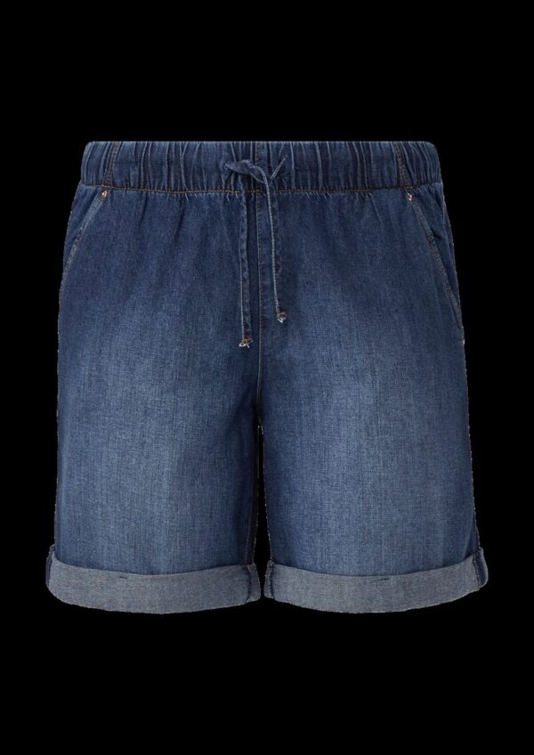 Jeans-Shorts / Comfort Fit / Mid Rise / Elastikbund