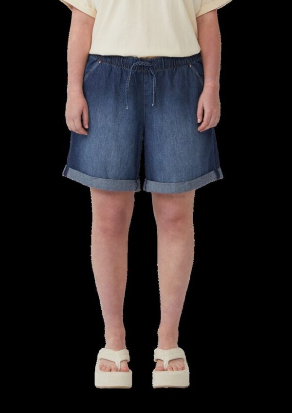 Jeans-Shorts / Comfort Fit / Mid Rise / Elastikbund