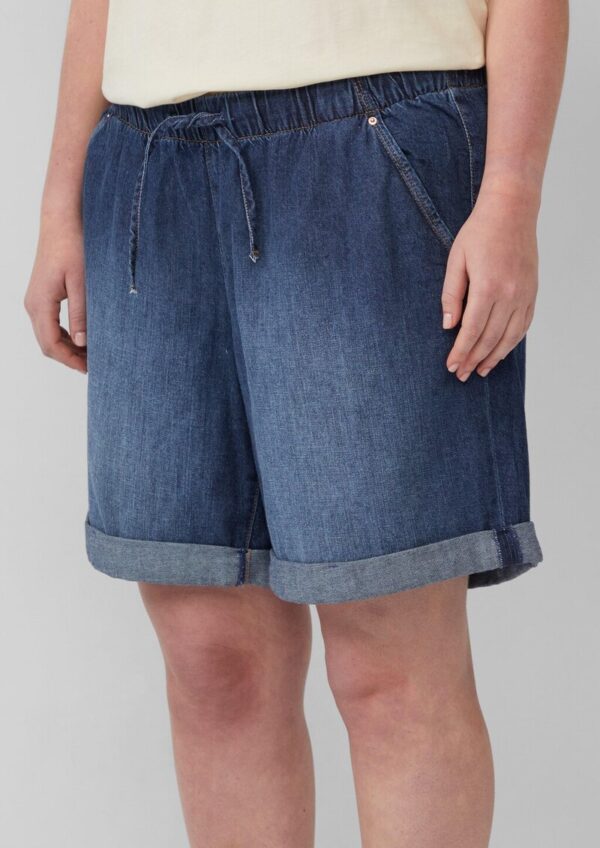 Jeans-Shorts / Comfort Fit / Mid Rise / Elastikbund